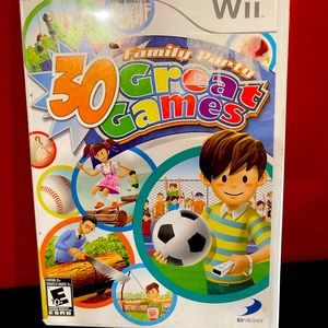 30 great games! Nitendo Wii